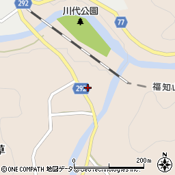 兵庫県丹波市山南町阿草989周辺の地図