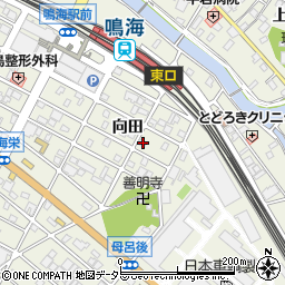 愛知県名古屋市緑区鳴海町向田195周辺の地図