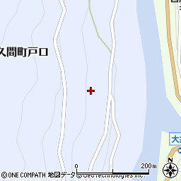 静岡県浜松市天竜区佐久間町戸口90周辺の地図