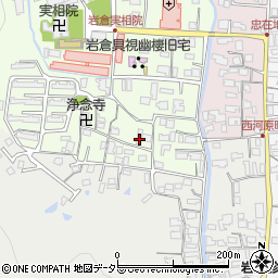 京都府京都市左京区岩倉上蔵町14周辺の地図