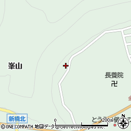 愛知県北設楽郡東栄町下田峯山24周辺の地図
