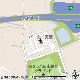 パーカー興産周辺の地図