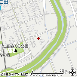 静岡県田方郡函南町仁田238周辺の地図