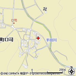 京都府南丹市園部町口司南垣内15周辺の地図