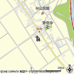 滋賀県蒲生郡竜王町林397周辺の地図