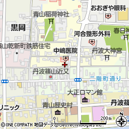 兵庫県丹波篠山市山内町2周辺の地図
