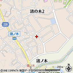 愛知県名古屋市緑区諸の木2丁目2803周辺の地図