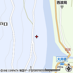 静岡県浜松市天竜区佐久間町戸口56周辺の地図