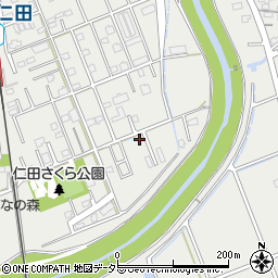 静岡県田方郡函南町仁田238-22周辺の地図
