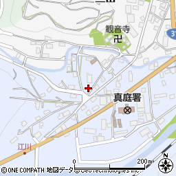 岡山県真庭市江川860周辺の地図