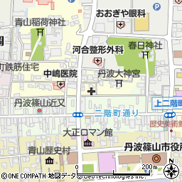兵庫県丹波篠山市山内町107周辺の地図