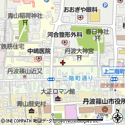 兵庫県丹波篠山市山内町107-1周辺の地図