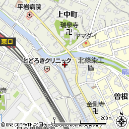 愛知県名古屋市緑区鳴海町下中22周辺の地図