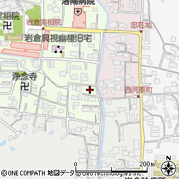 京都府京都市左京区岩倉上蔵町3周辺の地図