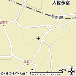 岡山県新見市大佐永富1446周辺の地図