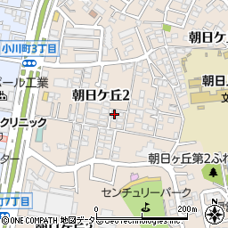 愛知県豊田市朝日ケ丘2丁目37周辺の地図
