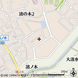 愛知県名古屋市緑区諸の木2丁目3007周辺の地図