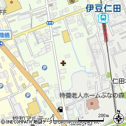 セブンイレブン函南間宮店周辺の地図
