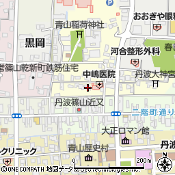 兵庫県丹波篠山市山内町8周辺の地図