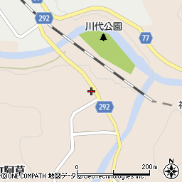 兵庫県丹波市山南町阿草956周辺の地図