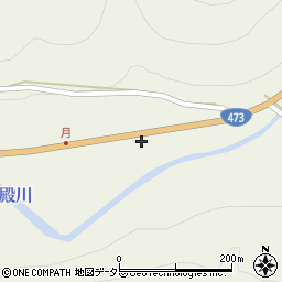 愛知県北設楽郡東栄町月正広平周辺の地図