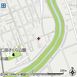 静岡県田方郡函南町仁田238-9周辺の地図