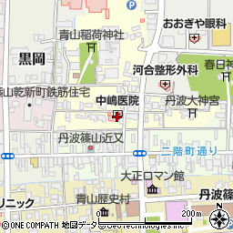 兵庫県丹波篠山市山内町1周辺の地図