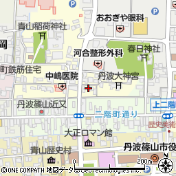 兵庫県丹波篠山市山内町109周辺の地図
