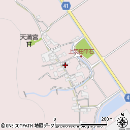 滋賀県東近江市上羽田町1413周辺の地図