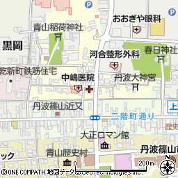 兵庫県丹波篠山市山内町110周辺の地図