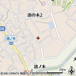 愛知県名古屋市緑区諸の木2丁目2902周辺の地図