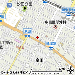 愛知県名古屋市緑区鳴海町上汐田17周辺の地図