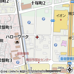 ダスキン　松ヶ枝支店周辺の地図