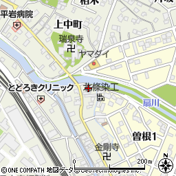 愛知県名古屋市緑区鳴海町下中24周辺の地図