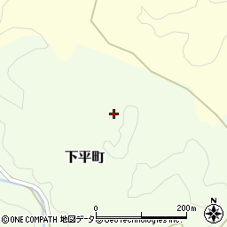 愛知県豊田市下平町一色周辺の地図