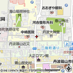 兵庫県丹波篠山市山内町112周辺の地図
