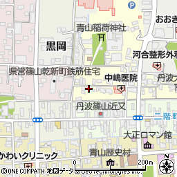 兵庫県丹波篠山市山内町14周辺の地図