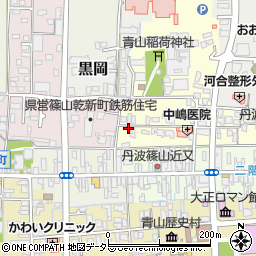 兵庫県丹波篠山市山内町17周辺の地図
