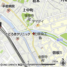 愛知県名古屋市緑区鳴海町下中25周辺の地図
