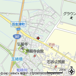 八日市玉緒郵便局 ＡＴＭ周辺の地図