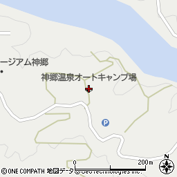 神郷温泉オートキャンプ場周辺の地図