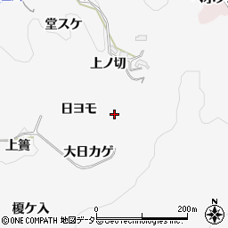 愛知県豊田市穂積町日ヨモ周辺の地図