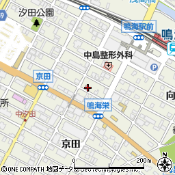 名古屋鳴海郵便局周辺の地図