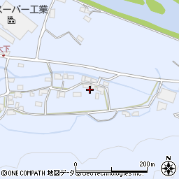 岡山県真庭市草加部1507-2周辺の地図