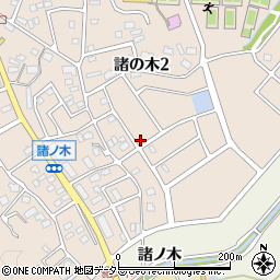 愛知県名古屋市緑区諸の木2丁目1807周辺の地図