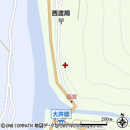 静岡県浜松市天竜区佐久間町大井2410-3周辺の地図