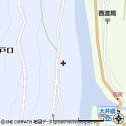 静岡県浜松市天竜区佐久間町戸口60周辺の地図