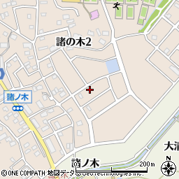 愛知県名古屋市緑区諸の木2丁目2905周辺の地図