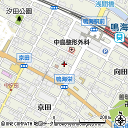 愛知県名古屋市緑区鳴海町（上汐田堤塘）周辺の地図