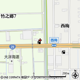 エネクスフリート株式会社ルート２３飛島上り店周辺の地図